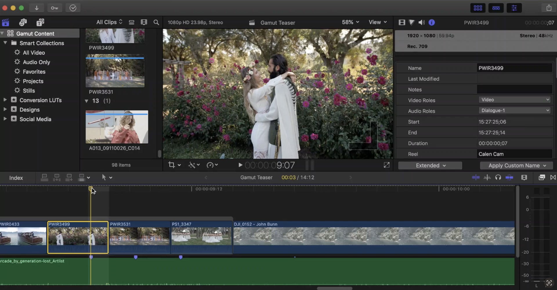 Color Grading Software for Professional Videographers - Gamut
