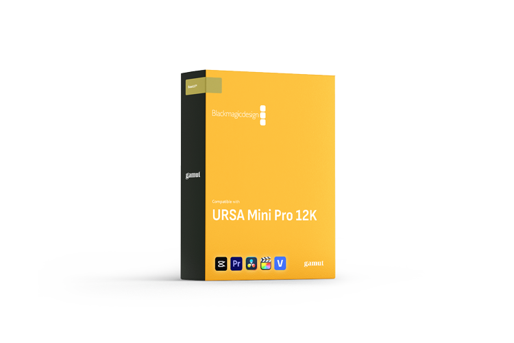 BaseLUTs for Blackmagic URSA Mini Pro 12K